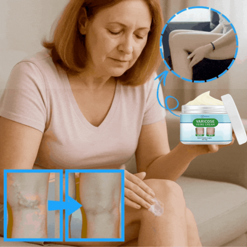 VeinErase™ Åderbråckscreme | Minskar 95 % av åderbråck och bensvullnad – på bara 7 dagar!
