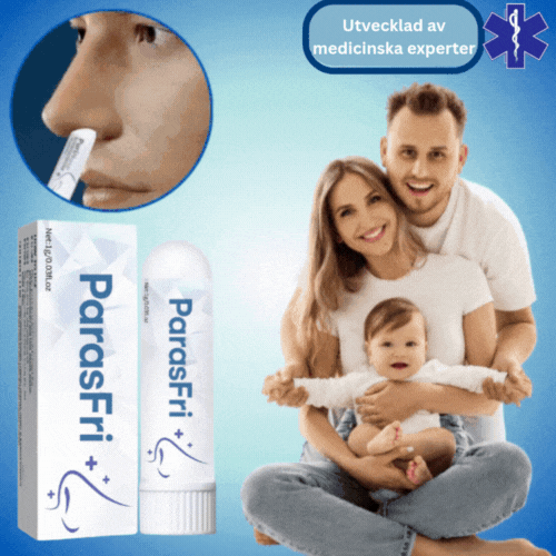 ParasFri™ Inhalator | Rensa kroppen från dolda parasiter på bara 7 dagar