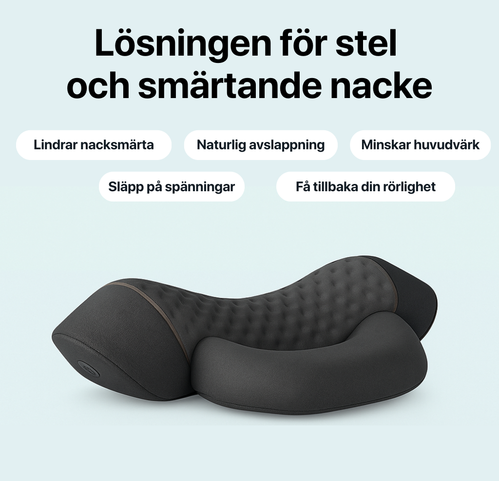 Sanella® NeckPro | Bli av med nacksmärta på 15 dagar
