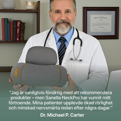 Sanella® NeckPro | Bli av med nacksmärta på 15 dagar
